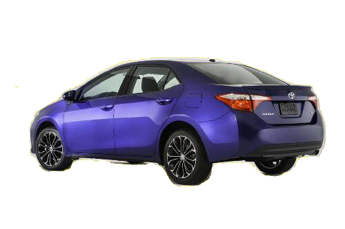 2014 2016 Toyota Corolla Factory Style Lip Rear Spoiler