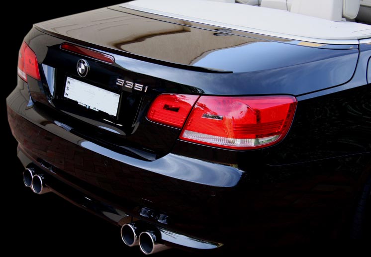 2006 3 Bmw rear series spoiler #7